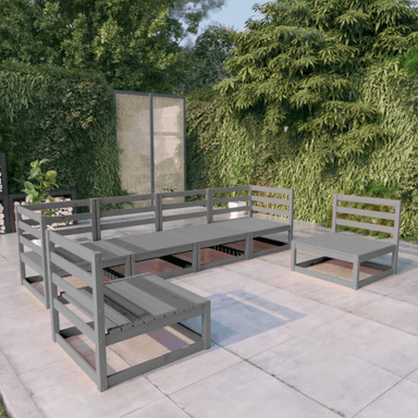 Vidaxl Hagesofagruppe 6 deler