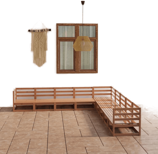 Vidaxl Hagesofagruppe 9 deler