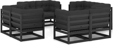 Vidaxl Hagesofagruppe 8 deler