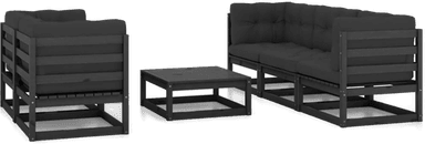 Vidaxl Hagesofagruppe 6 deler