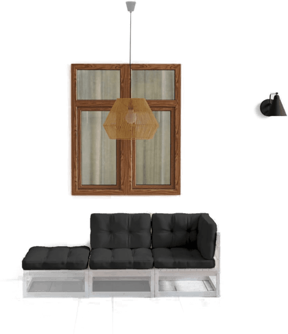 Vidaxl Hagesofagruppe 3 deler