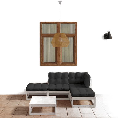 Vidaxl Hagesofagruppe 5 deler