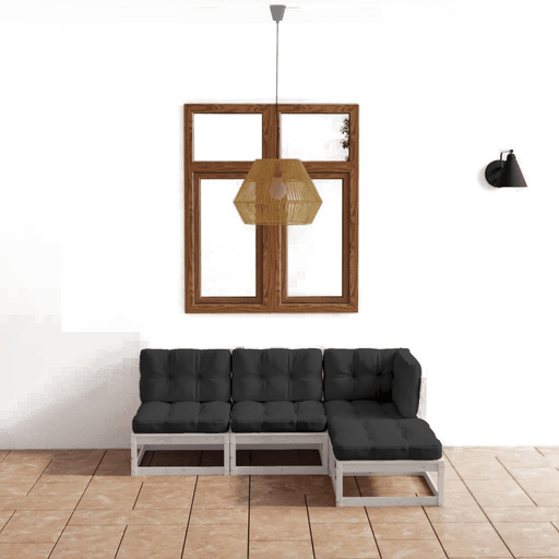 Vidaxl Hagesofagruppe 4 deler