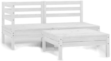 Vidaxl Hagesofagruppe 3 deler