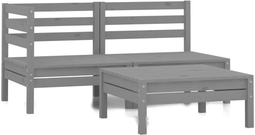 Vidaxl Hagesofagruppe 3 deler