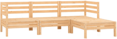 Vidaxl Hagesofagruppe 4 deler