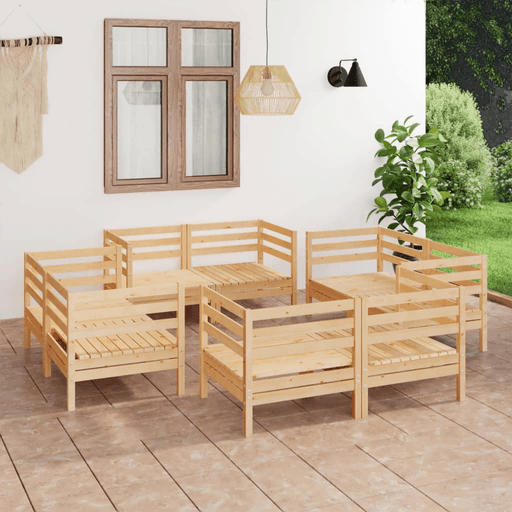 Vidaxl Hagesofagruppe 8 deler