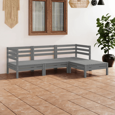 Vidaxl Hagesofagruppe 4 deler