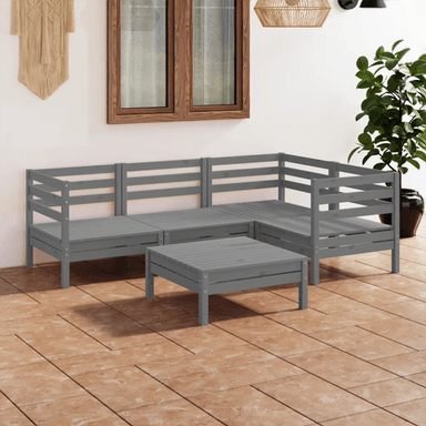 Vidaxl Hagesofagruppe 5 deler