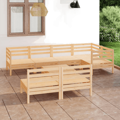 Vidaxl Hagesofagruppe 8 deler