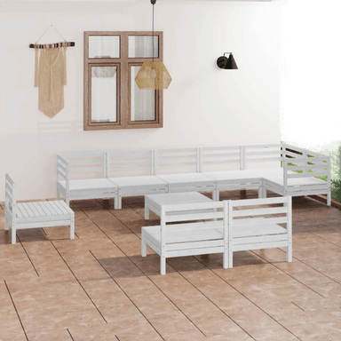 Vidaxl Hagesofagruppe 10 deler