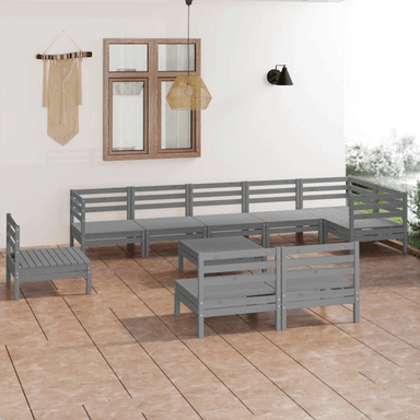 Vidaxl Hagesofagruppe 10 deler