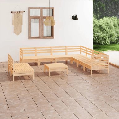 Vidaxl Hagesofagruppe 10 deler