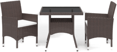 Vidaxl Hagespisegruppe 3 deler