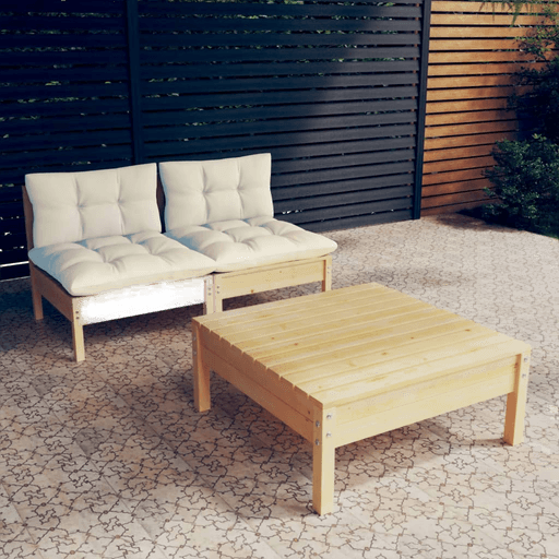 Vidaxl Hagesofagruppe 3 deler