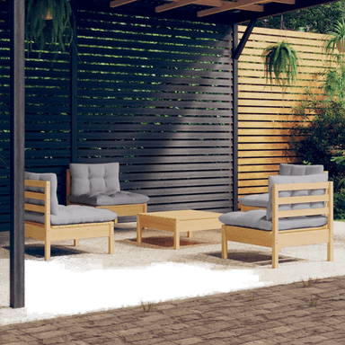 Vidaxl Hagesofagruppe 5 deler