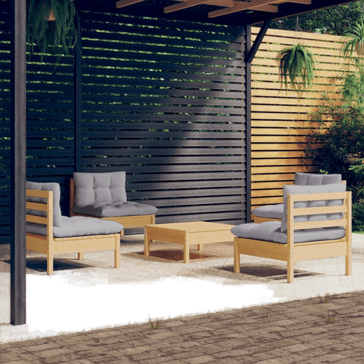 Vidaxl Hagesofagruppe 5 deler