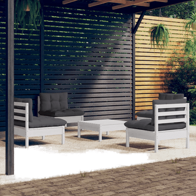 Vidaxl Hagesofagruppe 5 deler