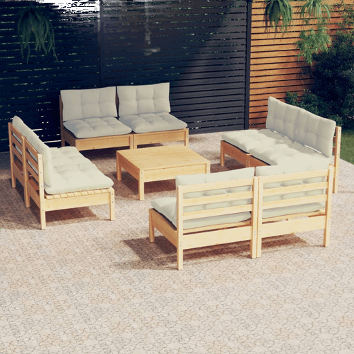 Vidaxl Hagesofagruppe 9 deler