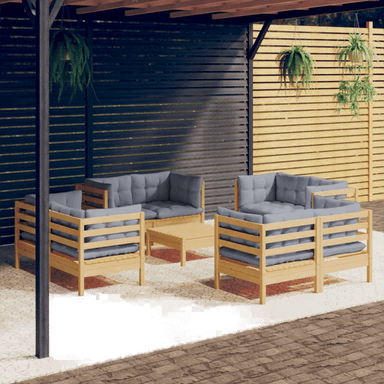 Vidaxl Hagesofagruppe 9 deler