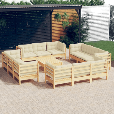 Vidaxl Hagesofagruppe 13 deler