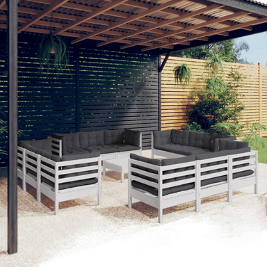 Vidaxl Hagesofagruppe 13 deler