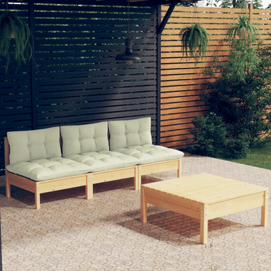 Vidaxl Hagesofagruppe 4 deler