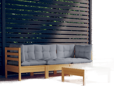 Vidaxl Hagesofagruppe 4 deler