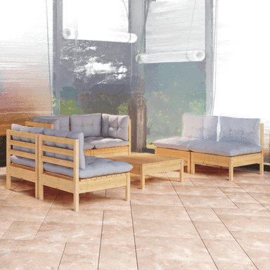 Vidaxl Hagesofagruppe 7 deler