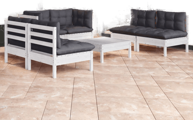 Vidaxl Hagesofagruppe 7 deler