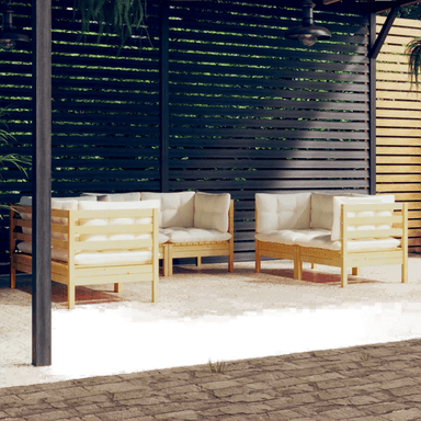 Vidaxl Hagesofagruppe 6 deler