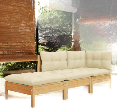 Vidaxl Hagesofagruppe 3 deler