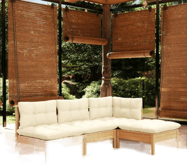 Vidaxl Hagesofagruppe 4 deler