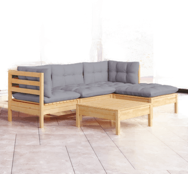 Vidaxl Hagesofagruppe 5 deler