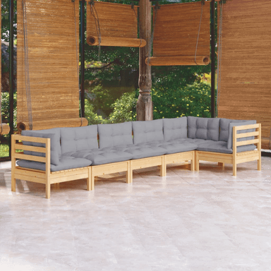 Vidaxl Hagesofagruppe 6 deler