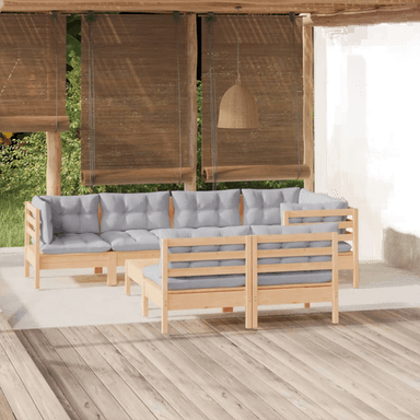 Vidaxl Hagesofagruppe 8 deler