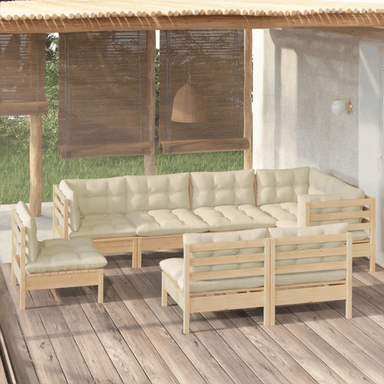 Vidaxl Hagesofagruppe 8 deler