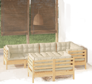 Vidaxl Hagesofagruppe 7 deler