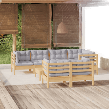 Vidaxl Hagesofagruppe 8 deler