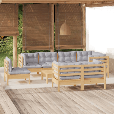 Vidaxl Hagesofagruppe 9 deler