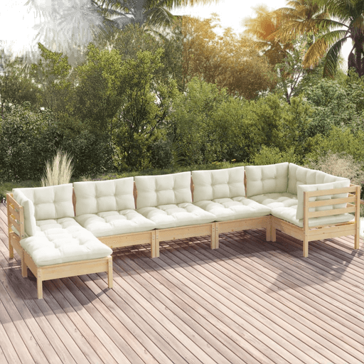 Vidaxl Hagesofagruppe 7 deler