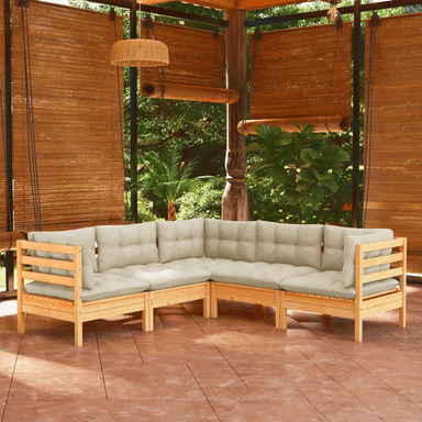 Vidaxl Hagesofagruppe 5 deler