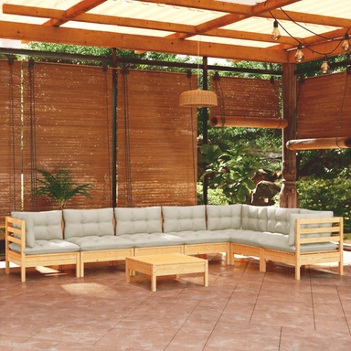 Vidaxl Hagesofagruppe 8 deler