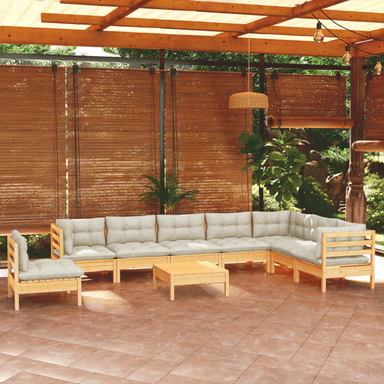 Vidaxl Hagesofagruppe 9 deler