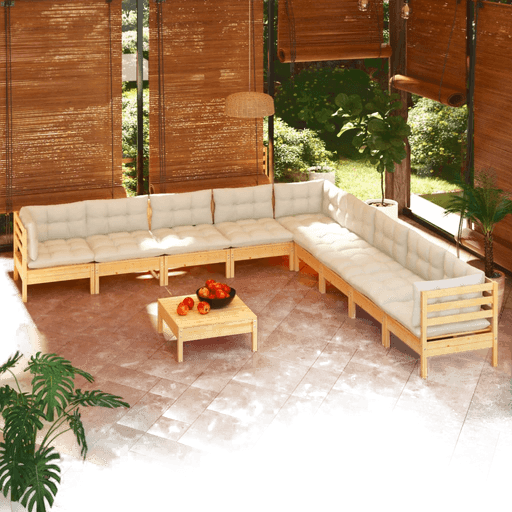 Vidaxl Hagesofagruppe 10 deler