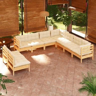 Vidaxl Hagesofagruppe 9 deler