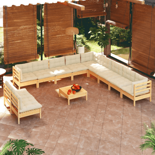 Vidaxl Hagesofagruppe 12 deler