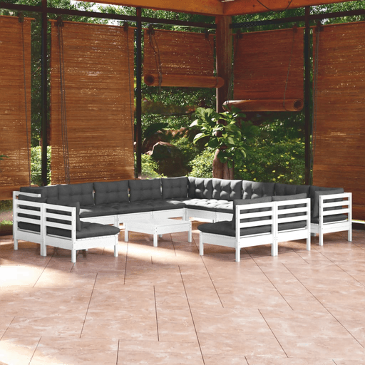 Vidaxl Hagesofagruppe 14 deler