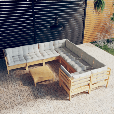 Vidaxl Hagesofagruppe 9 deler