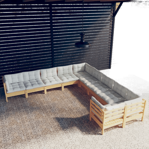 Vidaxl Hagesofagruppe 10 deler